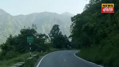 Crash barriers are not installed on 740 km of mountain roads in Nainital district, posing a risk of accidents