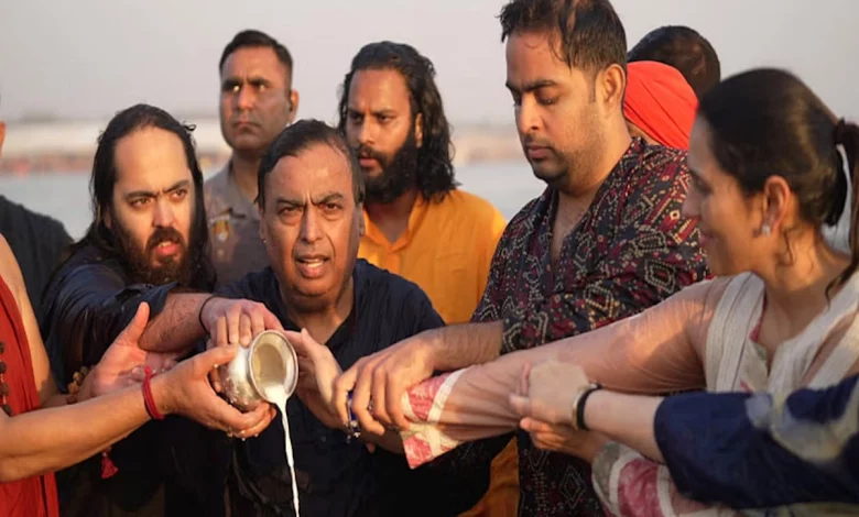 Mahakumbh 2025: Ambani family's Amrit Snan, reached Prayagraj in this style