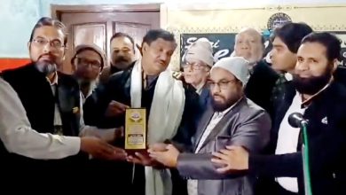 UP Bijnor News: Mushaira was successful in Najibabad, Arif Gandhi was honored