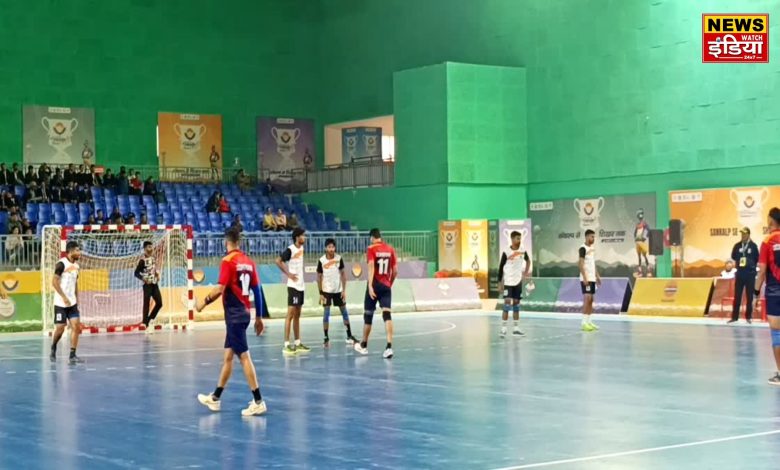 NATIONAL GAMES 2025: Uttarakhand men's team wins in the 38th National Games handball competition, women's team faces defeat