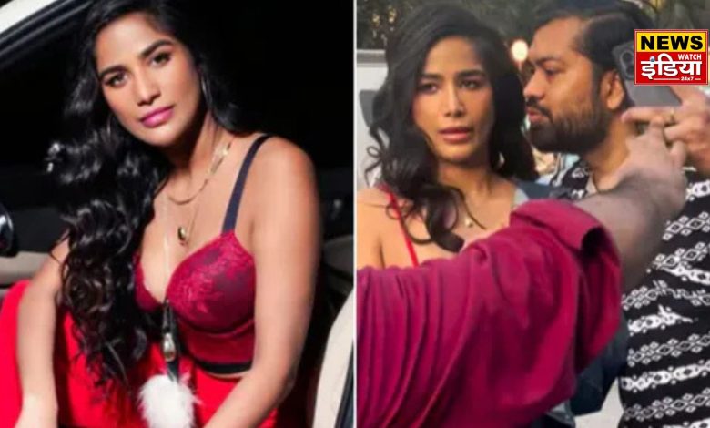 Poonam Pandey was left shocked when a fan tried to kiss her forcibly – shocking moment caught on camera!