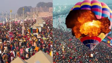 Mahakumbh 2025: Another tragic accident in the fair after the Mahakumbh stampede, air balloon filled with helium gas burst, many devotees got burnt