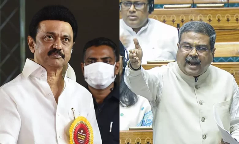 Three-Language Policy News Update: Political battle over PM Shri Yojana, Dharmendra Pradhan calls DMK government dishonest, Stalin hits back