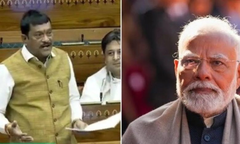 Today Political News: PM Modi was Chhatrapati Shivaji in his previous life', uproar over BJP MP's controversial statement in Parliament