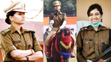 This female officer is setting an example of beauty along with duty, see photos