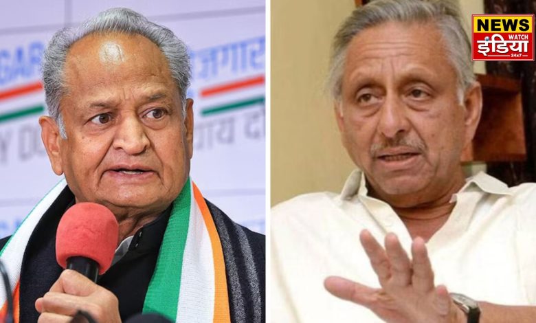 Ruckus in Congress over Mani Shankar Aiyar's statement, Ashok Gehlot said - 'Only a crazy person can give such a statement'