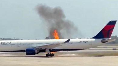 Delta Plane Catches Fire: Delta plane catches fire at Orlando Airport in America, 282 passengers narrowly escape