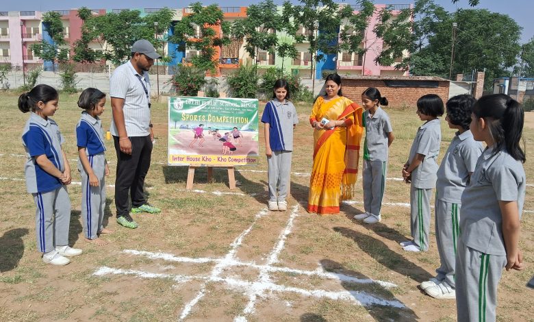 Uttar Pradesh Bijnor News: Kho-kho competition organized in Delhi Public School Bijnor