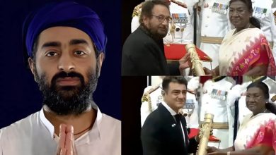 Padma Awards 2025: Film stars shine at Padma Awards, many stars including Arijit Singh and Shekhar Kapoor were honored