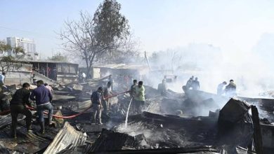 Gurugram Massive Fire: Fire broke out in this sector of Gurugram, more than 40 huts burnt to ashes, 400 people homeless