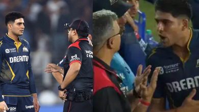 IPL 2025: Everyone was shocked to see the fierce fight between Shubman Gill and umpire in GT vs SRH match!