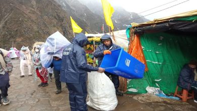 New example of cleanliness in Kedarnath Yatra, system strengthened by door-to-door garbage collection and deployment of environment friends