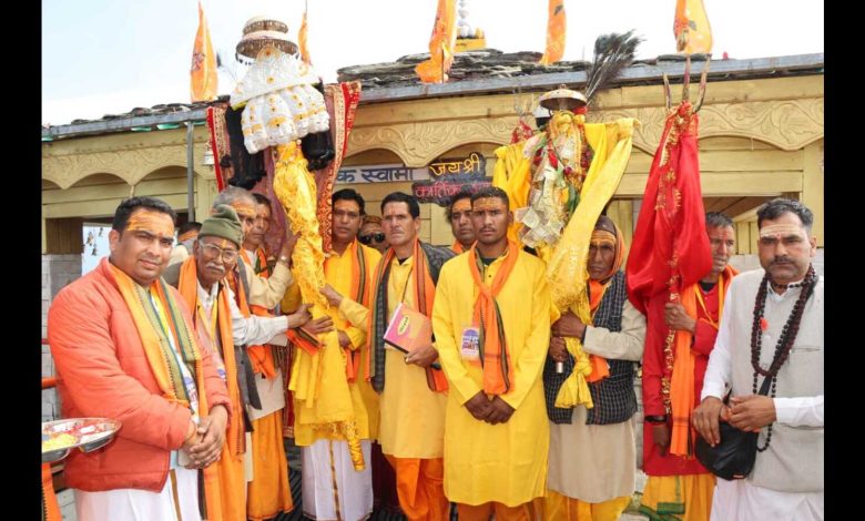 Lord Kartik Swami's historic journey started from Krounch Mountain shrine to Badrinath Dham