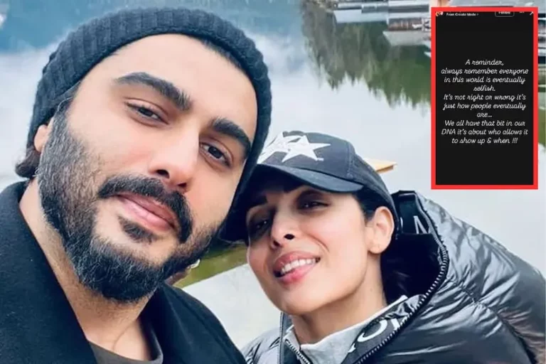 Arjun Kapoor Post After Malaika Arora Breakup: Arjun Kapoor's social media post after breakup with Malaika, said something special about the word selfish