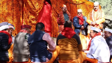 Chief Minister Pushkar Singh Dhami visited Latu Dham, held a meeting with officials regarding the preparations for Nanda Devi Raj Jat Yatra