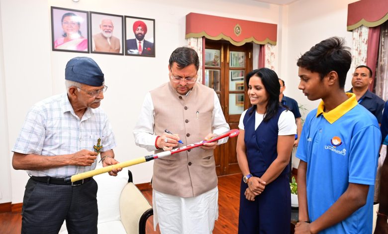 Vandana Katariya Stadium: The name of the stadium will not be changed, CM Dhami assures Vandana Kataria, the protest comes to an end