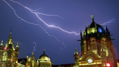 Pre Monsoon 2025: Mumbai evening, lightning and raindrops together created a magical scene!