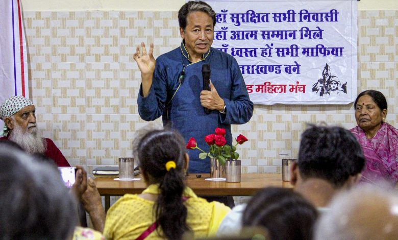 The call of Ladakh arose from Smriti Manch, Sonam Wangchuk said- development should not happen without local consent