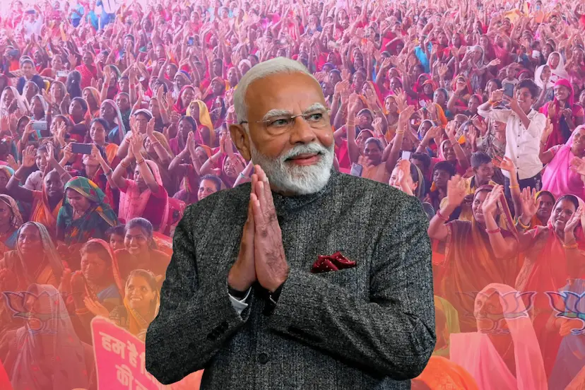 Women officers in command with PM Modi – a new identity of empowerment!