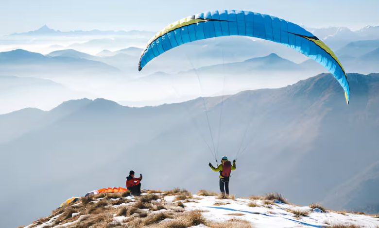 In Uttarakhand, youth are getting employment opportunities through air flying, paragliding will make their future