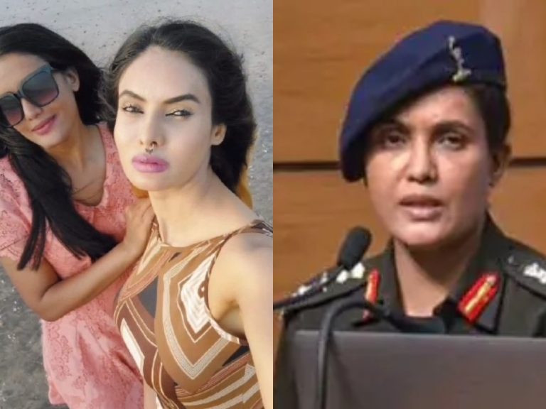 Latest Entertainment News: One lioness on the border, the other in the world of glamour, meet Colonel Sofia Qureshi and her amazing twin sister!