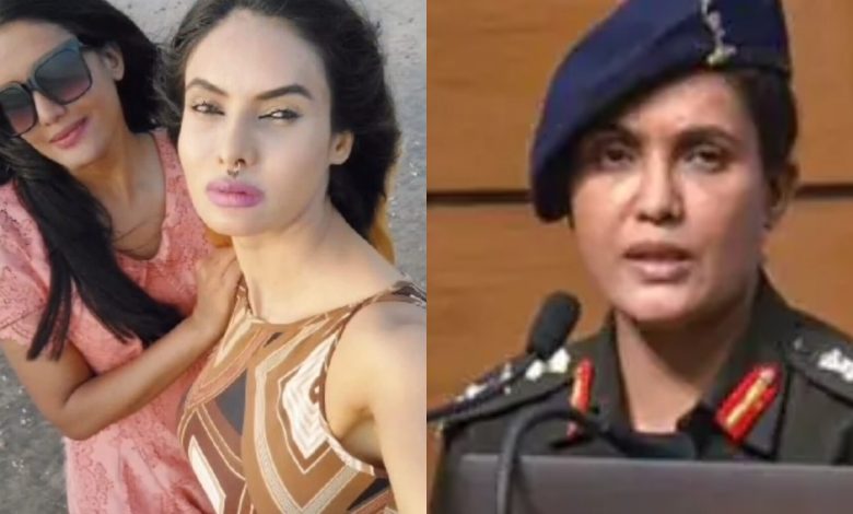 Latest Entertainment News: One lioness on the border, the other in the world of glamour, meet Colonel Sofia Qureshi and her amazing twin sister!