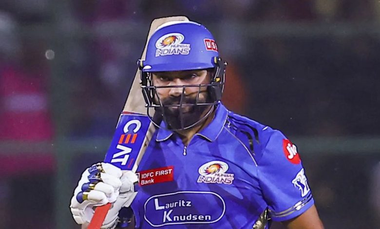 IPL 2025: Rohit Sharma survived with one second, then played a fiery innings, made a big record
