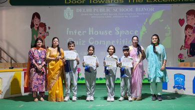 UP Bijnor News: Social Science Quiz and Space Quiz were organized in DPS Bijnor premises