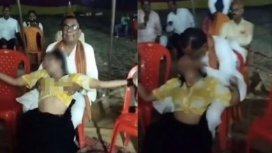 Babban singh raghuvanshi Dance Viral video: Viral video causes political turmoil… Leader's 'obscene' dance shames the party, BJP takes action!"