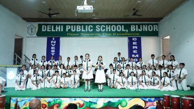 UP Bijnor News: Student Union formed for the session 2025-26 in Delhi Public School, Bijnor