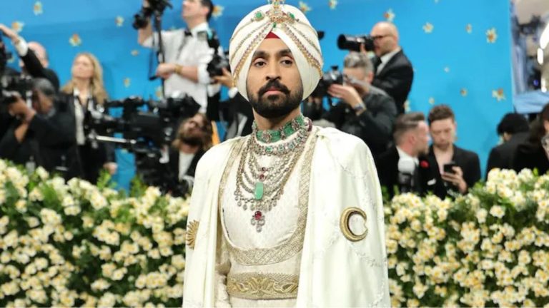 Diljit Dosanjh reached Met Gala 2025 in Maharaja look