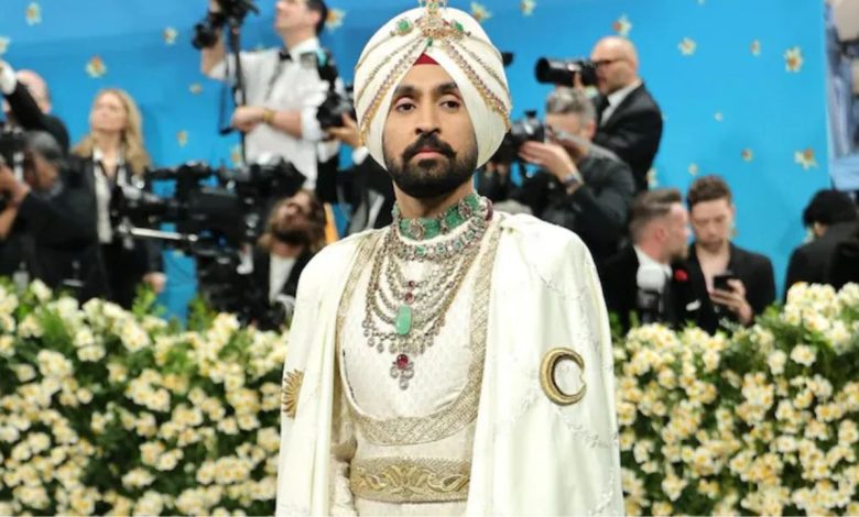 Diljit Dosanjh reached Met Gala 2025 in Maharaja look