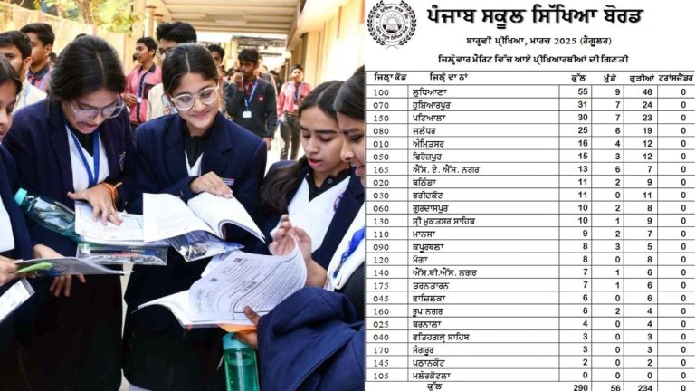 PSEB Result 2025