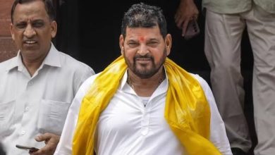 Brijbhushan Singh: Brijbhushan Singh's sharp attack, 'Swami Prasad Maurya barks, Congress is doing politics on the security of the country