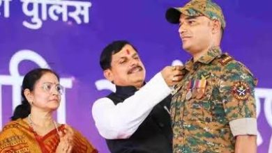 Balaghat, Madhya Pradesh: In Lanji, Chief Minister Mohan Yadav boosted the morale of 62 police personnel by giving them out-of-turn promotion, paid tribute to the martyrs