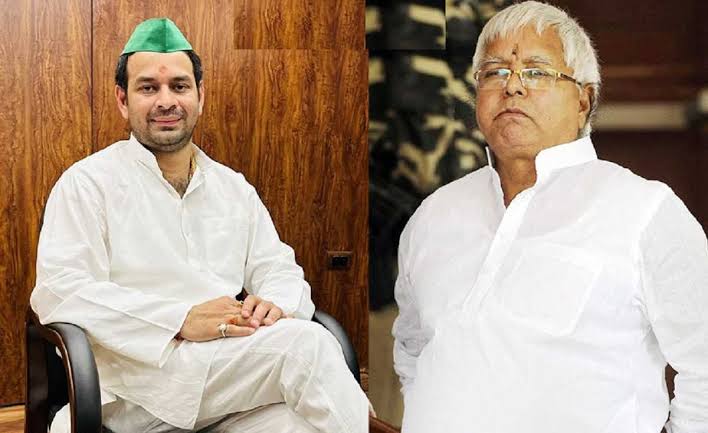 RJD Chief Big Decision: Lalu Yadav's big decision, expelled elder son Tej Pratap from party and family