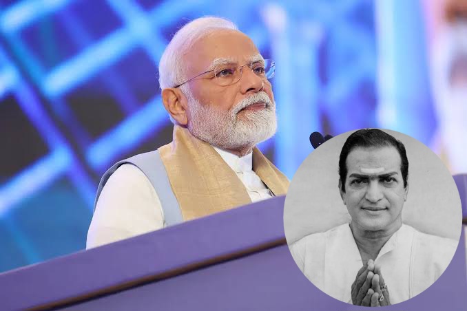N. T. Rama Rao Birth Anniversary: ​​PM Modi paid tribute to N. T. Rama Rao on his birth anniversary