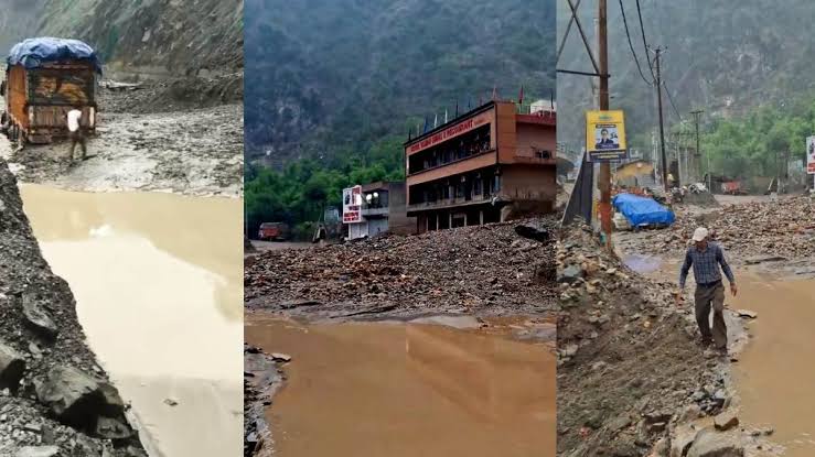 Jammu Kashmir Landslide: Vehicles stranded in the middle due to landslide on Jammu-Kashmir Highway, NH-44 closed for travelers