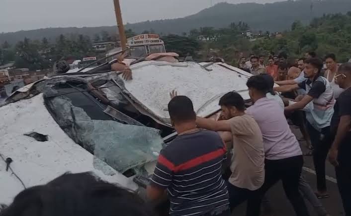 Mumbai Goa Highway Accident: Family was going for funeral, 5 people died when car fell into the river