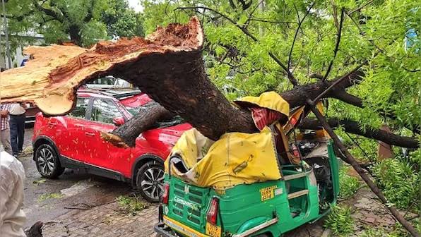 Delhi-NCR Weather: Due to storm and rain in many states of the country including Delhi-UP, roads got jammed, power was cut, trees and poles fell, many deaths also