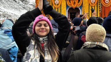 Jyoti Malhotra reached Uttarakhand: Jyoti Malhotra came to Uttarakhand to visit Badri-Kedar, made a video of Jolly Grant Airport in 2023