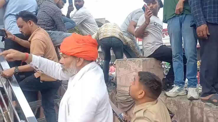 Muzaffarnagar News: Rakesh Tikait boycotted the public outrage march in Muzaffarnagar
