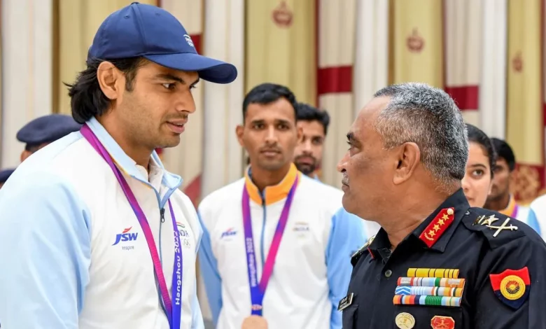 Neeraj Chopra gets the honor of Lieutenant Colonel in Territorial Army