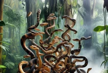 Uttar Pradesh News: This scene will shock you! A group of 70 snakes found in a young man's house, people in panic, video goes viral