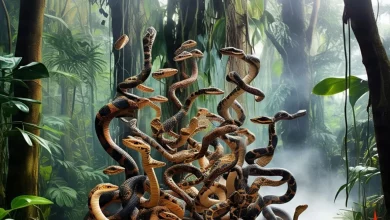 Uttar Pradesh News: This scene will shock you! A group of 70 snakes found in a young man's house, people in panic, video goes viral