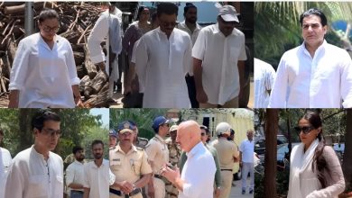 Anil Kapoor Mother Kapoor Funeral: Bollywood gathered to bid final farewell to Anil Kapoor's mother, stars from Rani Mukherjee to Karan Johar arrived