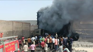 Rajasthan: Huge fire in Didwana's salt refinery, loss of lakhs