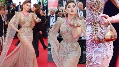 Urvashi Rautela Cannes look: Urvashi reached the red carpet with a bra bag, created a stir on the internet