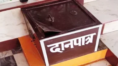 Searched for temple on Google, broke donation box with weapon, thief's plan failed, villagers caught the youth red handed