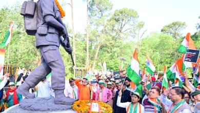 Tiranga Shaurya Samman Yatra started in Dehradun on the historic success of Operation Sindoor